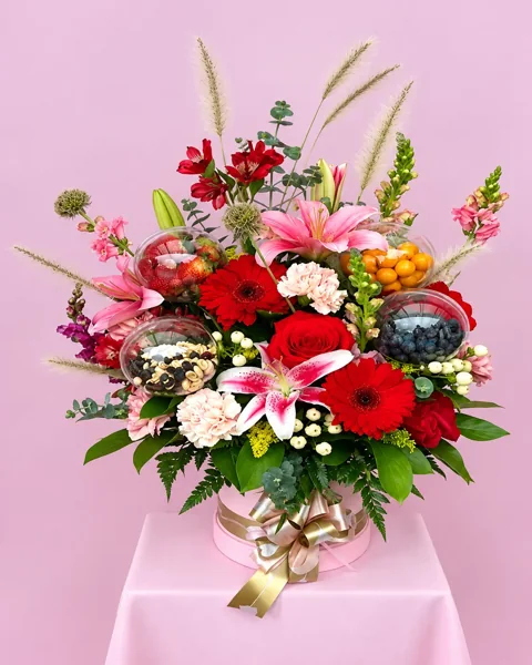 Ancheta de Frutas y Flores
