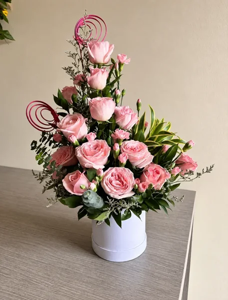 Rosas Rosadas Elegantes