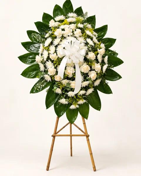 Homenaje Blanco con Lazo